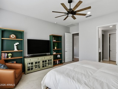 This stunning Mandera model offers a rare opportunity to own an on Tuscany Falls At Pebble Creek in Arizona - for sale on GolfHomes.com, golf home, golf lot