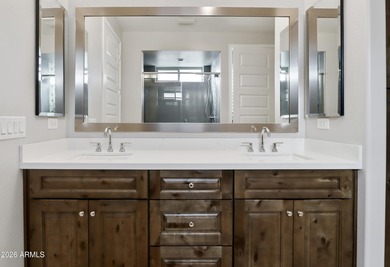 This stunning Mandera model offers a rare opportunity to own an on Tuscany Falls At Pebble Creek in Arizona - for sale on GolfHomes.com, golf home, golf lot