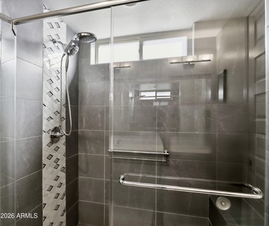 This stunning Mandera model offers a rare opportunity to own an on Tuscany Falls At Pebble Creek in Arizona - for sale on GolfHomes.com, golf home, golf lot