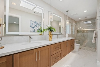 Welcome home to this stunning designer remodeled Casa Grande on Leisure Village Par 3 Golf Course in California - for sale on GolfHomes.com, golf home, golf lot
