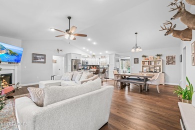 Experience easy, modern living in this 2021 Lake Tansi home on Lake Tansi Village Country Club in Tennessee - for sale on GolfHomes.com, golf home, golf lot