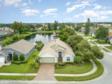 Immaculately maintained concrete home in the heart of Rockledge! on Turtle Creek Golf Club in Florida - for sale on GolfHomes.com, golf home, golf lot