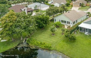 Immaculately maintained concrete home in the heart of Rockledge! on Turtle Creek Golf Club in Florida - for sale on GolfHomes.com, golf home, golf lot