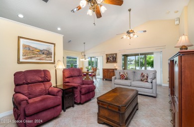 Immaculately maintained concrete home in the heart of Rockledge! on Turtle Creek Golf Club in Florida - for sale on GolfHomes.com, golf home, golf lot