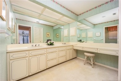 Designed by Gary Kelly, this stately home is ready to be updated on Mariner Sands Country Club in Florida - for sale on GolfHomes.com, golf home, golf lot