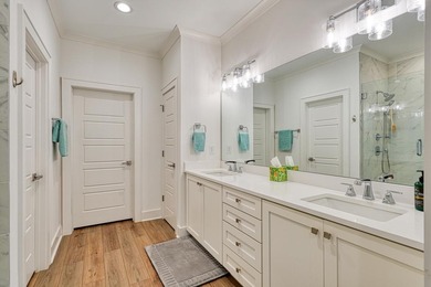 Welcome to this stunning, 4 bedroom/3 bathroom low-maintenance on Woodfin Ridge Golf Club in South Carolina - for sale on GolfHomes.com, golf home, golf lot