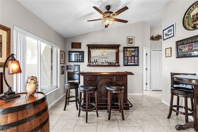 Discover pristine waterfront living in this exceptional on Burnt Store Golf Club in Florida - for sale on GolfHomes.com, golf home, golf lot