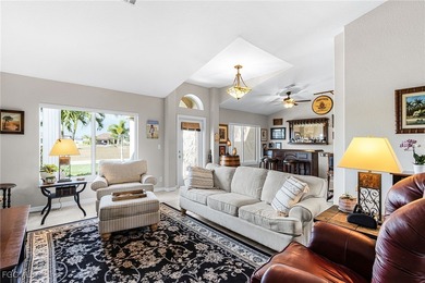 Discover pristine waterfront living in this exceptional on Burnt Store Golf Club in Florida - for sale on GolfHomes.com, golf home, golf lot