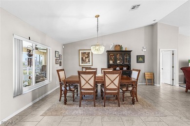 Discover pristine waterfront living in this exceptional on Burnt Store Golf Club in Florida - for sale on GolfHomes.com, golf home, golf lot