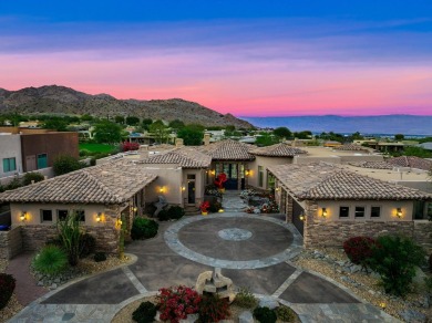 Perched overlooking the 9th hole of the Mountains Course behind on Bighorn Golf Club in California - for sale on GolfHomes.com, golf home, golf lot