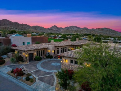 Perched overlooking the 9th hole of the Mountains Course behind on Bighorn Golf Club in California - for sale on GolfHomes.com, golf home, golf lot