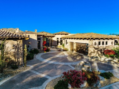 Perched overlooking the 9th hole of the Mountains Course behind on Bighorn Golf Club in California - for sale on GolfHomes.com, golf home, golf lot