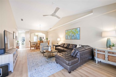 Welcome to this beautifully updated two-bedroom plus den villa on Plantation Golf and Country Club in Florida - for sale on GolfHomes.com, golf home, golf lot