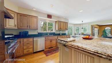 Serenity and beauty will greet you as you enter this stunning on Bull Valley Golf Club in Illinois - for sale on GolfHomes.com, golf home, golf lot