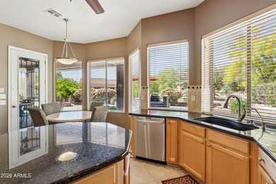 Bright, open-concept designed Cottonwood model highlighted by on Mountain Brook Golf Club in Arizona - for sale on GolfHomes.com, golf home, golf lot