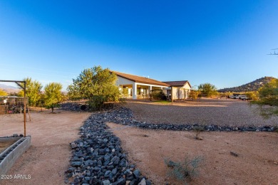 Custom single level home in the beautiful Rio Verde foothills on Vista Verde Golf Course in Arizona - for sale on GolfHomes.com, golf home, golf lot