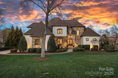 Nestled on 1.08 acres in the prestigious Point community, this on Trump National Golf Club Charlotte in North Carolina - for sale on GolfHomes.com, golf home, golf lot