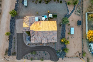 Custom single level home in the beautiful Rio Verde foothills on Vista Verde Golf Course in Arizona - for sale on GolfHomes.com, golf home, golf lot