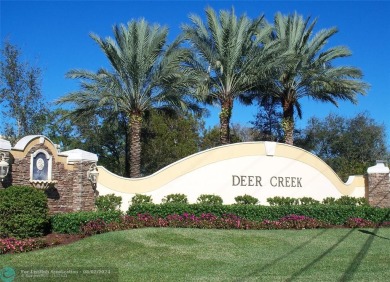 Great second floor 2 bedroom, 2 bath condo with large patio on Deer Creek Golf Club in Florida - for sale on GolfHomes.com, golf home, golf lot