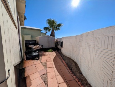 Welcome home to this amazing, rare 16-foot-wide park model with on Riverview Golf Course in Arizona - for sale on GolfHomes.com, golf home, golf lot