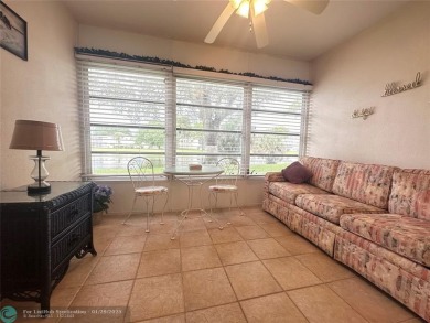 Welcome home to this RARE 1 bdrm, 2 full bath condo on the FIRST on Hillsboro Pines Golf in Florida - for sale on GolfHomes.com, golf home, golf lot