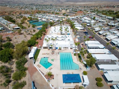 Welcome home to this amazing, rare 16-foot-wide park model with on Riverview Golf Course in Arizona - for sale on GolfHomes.com, golf home, golf lot