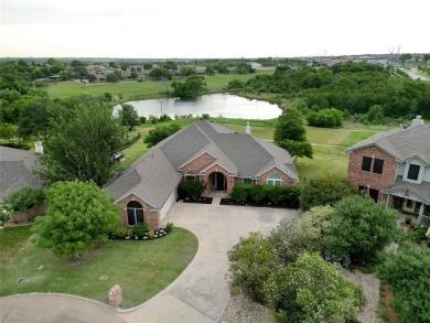 WHAT A VIEW from this great 4 bedroom 2 bath 2 car garage home on Eagle Mountain Country Club  in Texas - for sale on GolfHomes.com, golf home, golf lot