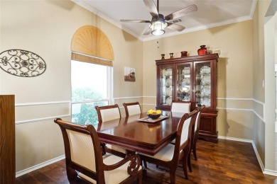 WHAT A VIEW from this great 4 bedroom 2 bath 2 car garage home on Eagle Mountain Country Club  in Texas - for sale on GolfHomes.com, golf home, golf lot