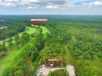Discover a rare gem along  This is one of the few lots left on Saint Josephs Bay Country Club in Florida - for sale on GolfHomes.com, golf home, golf lot