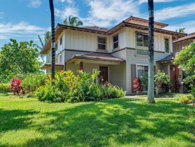 This rare 3-bedroom, 3-bath end unit villa in the gated Palm on Mauna Lani Resort Golf Course in Hawaii - for sale on GolfHomes.com, golf home, golf lot