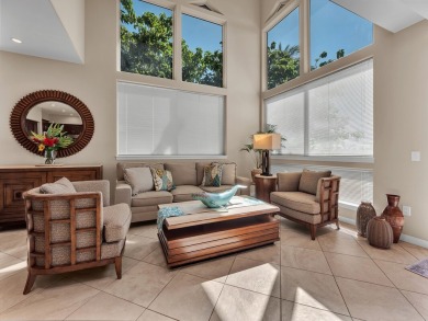 This rare 3-bedroom, 3-bath end unit villa in the gated Palm on Mauna Lani Resort Golf Course in Hawaii - for sale on GolfHomes.com, golf home, golf lot