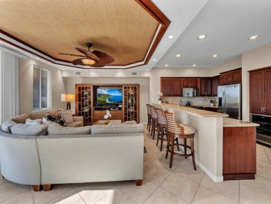 This rare 3-bedroom, 3-bath end unit villa in the gated Palm on Mauna Lani Resort Golf Course in Hawaii - for sale on GolfHomes.com, golf home, golf lot