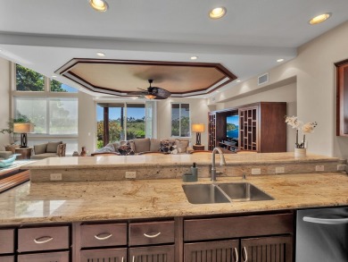 This rare 3-bedroom, 3-bath end unit villa in the gated Palm on Mauna Lani Resort Golf Course in Hawaii - for sale on GolfHomes.com, golf home, golf lot