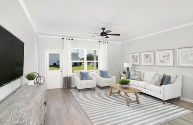 Model Home Sale- This Morgan model floorplan home features on Crow Creek Golf Club in North Carolina - for sale on GolfHomes.com, golf home, golf lot