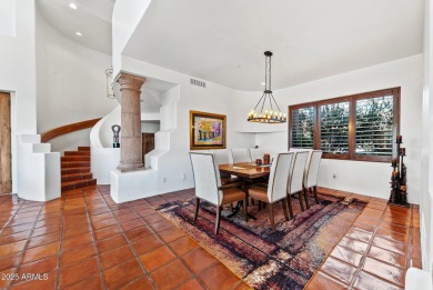 This light and bright custom Santa Fe home is located in the on Desert Mountain Golf Club - Renegade Course in Arizona - for sale on GolfHomes.com, golf home, golf lot