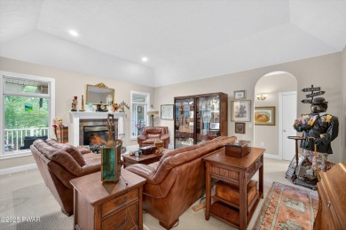 GOLF COURSE LIVING AT ITS FINEST!Tucked away on a peaceful on Lords Valley Country Club, Inc in Pennsylvania - for sale on GolfHomes.com, golf home, golf lot