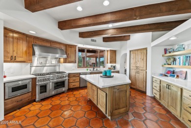 This light and bright custom Santa Fe home is located in the on Desert Mountain Golf Club - Renegade Course in Arizona - for sale on GolfHomes.com, golf home, golf lot