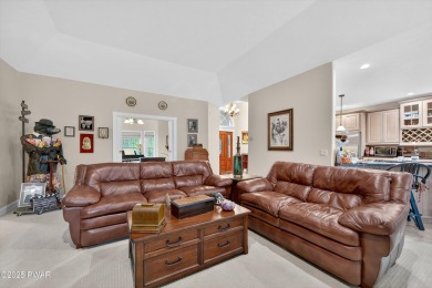 GOLF COURSE LIVING AT ITS FINEST!Tucked away on a peaceful on Lords Valley Country Club, Inc in Pennsylvania - for sale on GolfHomes.com, golf home, golf lot