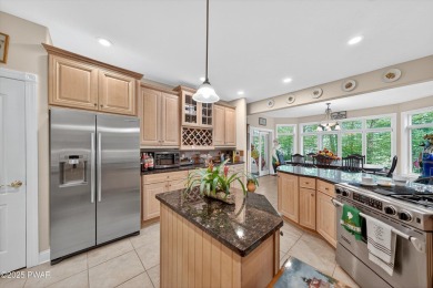 GOLF COURSE LIVING AT ITS FINEST!Tucked away on a peaceful on Lords Valley Country Club, Inc in Pennsylvania - for sale on GolfHomes.com, golf home, golf lot