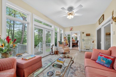 GOLF COURSE LIVING AT ITS FINEST!Tucked away on a peaceful on Lords Valley Country Club, Inc in Pennsylvania - for sale on GolfHomes.com, golf home, golf lot