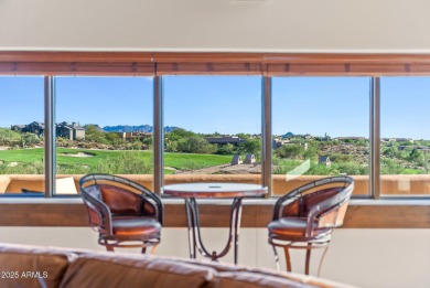 This light and bright custom Santa Fe home is located in the on Desert Mountain Golf Club - Renegade Course in Arizona - for sale on GolfHomes.com, golf home, golf lot