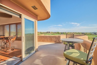 This light and bright custom Santa Fe home is located in the on Desert Mountain Golf Club - Renegade Course in Arizona - for sale on GolfHomes.com, golf home, golf lot