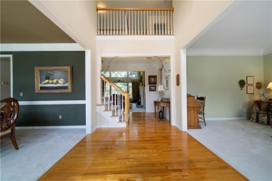 Beautifully situated on a private golf course lot, this stunning on Trophy Club of Apalachee in Georgia - for sale on GolfHomes.com, golf home, golf lot