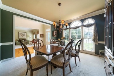 Beautifully situated on a private golf course lot, this stunning on Trophy Club of Apalachee in Georgia - for sale on GolfHomes.com, golf home, golf lot