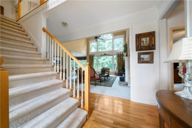 Beautifully situated on a private golf course lot, this stunning on Trophy Club of Apalachee in Georgia - for sale on GolfHomes.com, golf home, golf lot