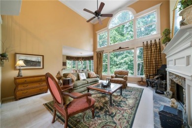 Beautifully situated on a private golf course lot, this stunning on Trophy Club of Apalachee in Georgia - for sale on GolfHomes.com, golf home, golf lot