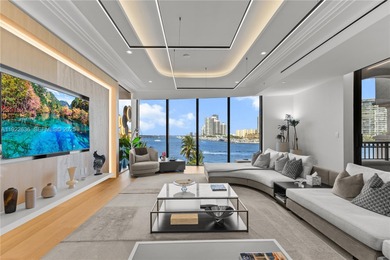 An exceptional flow-through residence at Palazzo Della Luna on Fisher Island Club in Florida - for sale on GolfHomes.com, golf home, golf lot