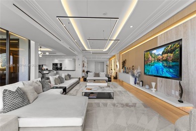 An exceptional flow-through residence at Palazzo Della Luna on Fisher Island Club in Florida - for sale on GolfHomes.com, golf home, golf lot