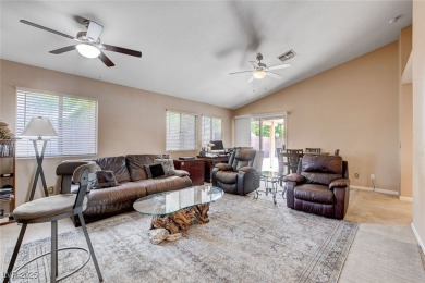 Charming single story home nestled in a quiet cul-de-sac with on Los Prados Golf Course in Nevada - for sale on GolfHomes.com, golf home, golf lot
