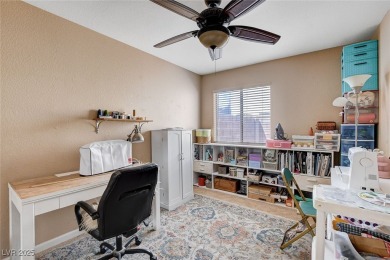 Charming single story home nestled in a quiet cul-de-sac with on Los Prados Golf Course in Nevada - for sale on GolfHomes.com, golf home, golf lot